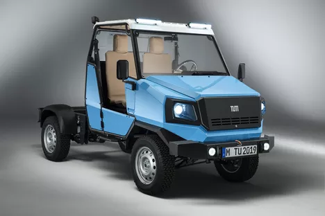 Picture of the Acar, an elective vehicle for the mobility requirements in rural areas of subsaharan Africa